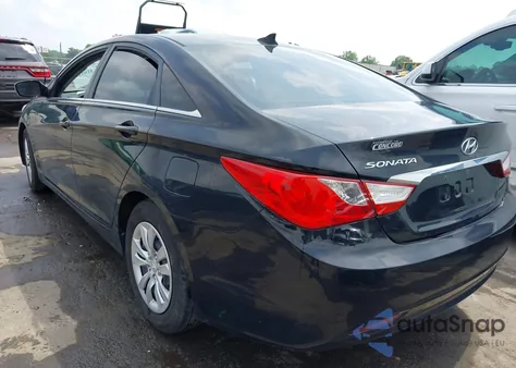 2013 Hyundai Sonata Gls из США, поврежденный, VIN 5NPEB4AC8DH555495